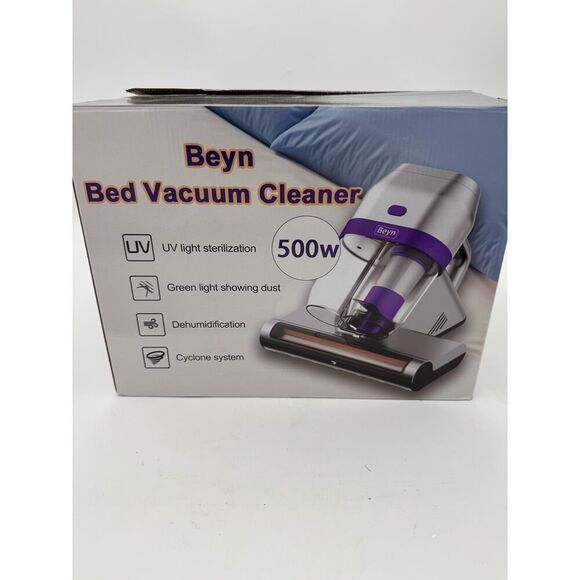 Beyn Bed Vacuum Cleaner – New in Box (NIB) – Powerful Allergen & Dust Removal - Picture 1 of 8